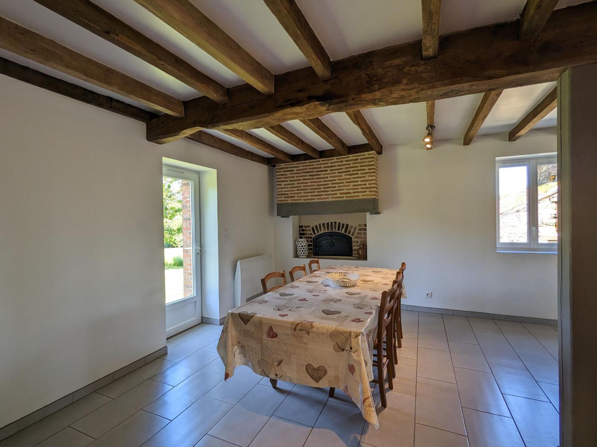 Grande Ferme Renovee Avec Jardin Et Loisirs A Proximite - Fr-1-591-155 Villa Pouligny-Notre-Dame Exterior foto
