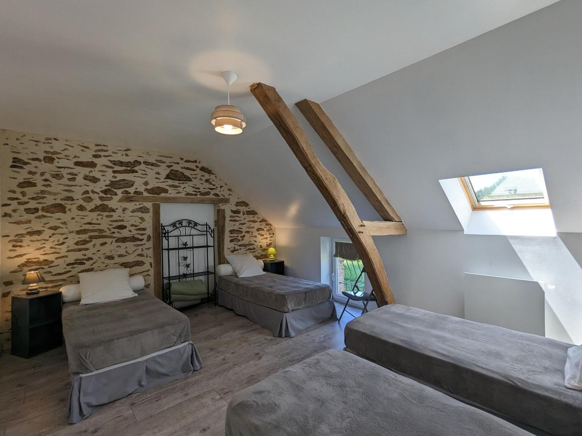 Grande Ferme Renovee Avec Jardin Et Loisirs A Proximite - Fr-1-591-155 Villa Pouligny-Notre-Dame Exterior foto